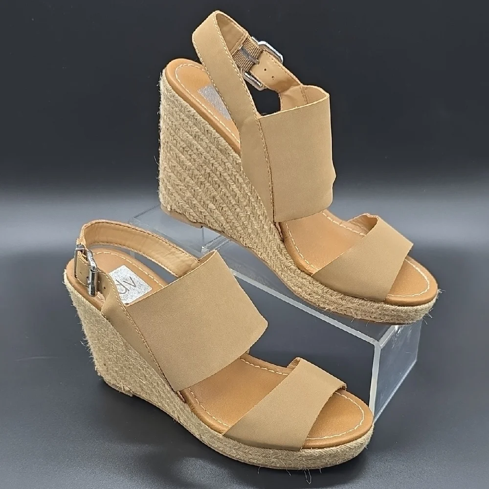 DV | Target Branded| Tan | Espadrille |Wedge Sandals | Size 10M